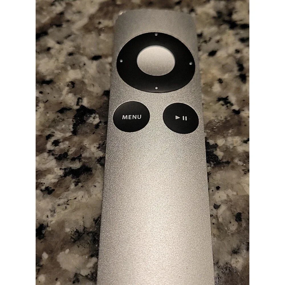 Genuine Apple TV Remote Control A1294 Apple TV 1st 2nd And 3rd Generation Silver